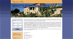 Desktop Screenshot of italy-real-estate.eu